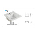 China Sanitary Ware Thin Edge Ceramic Sink/Basin with Cupc (A-9048B)